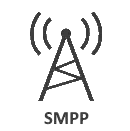 how to send sms using smpp connection