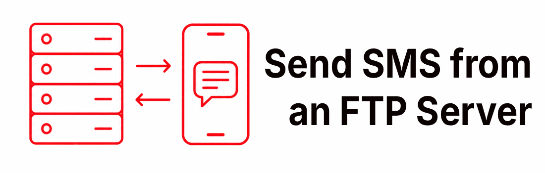 Send SMS from an FTP server poster image