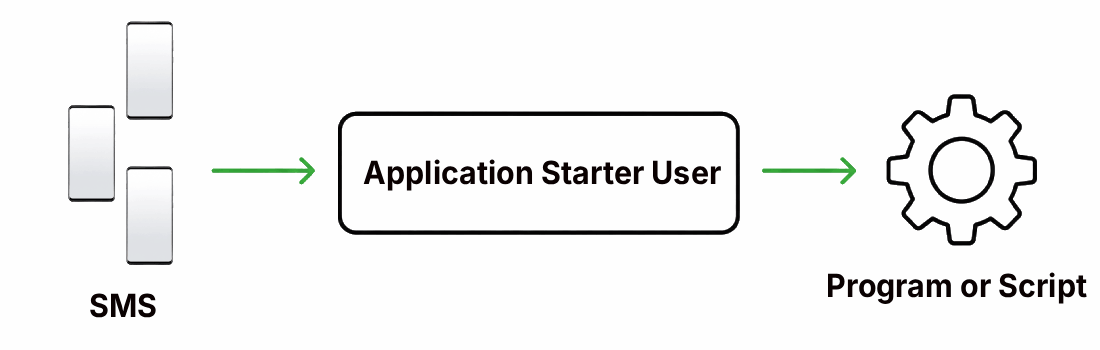 What is the Application Starter User